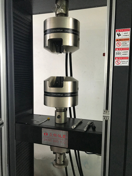 20噸平推式液壓夾緊微機(jī)控制電子萬能試驗(yàn)機(jī)